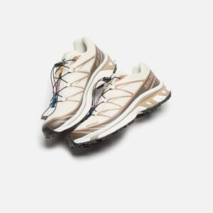 Salomon XT-6 - Almond Milk / Portabella / Ice Flow 
6.5 men’s / 7.5 women’s